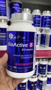 CanPrev BioActive B B-Complex - Cải Thiện Làn Da Tim Mạch Giảm Căng Thẳng Tăng Năng Lượng - - Công thức đầy đủ nhóm vitamin B - Phù hợp người stress làm việc nhiều thiếu năng lượng - Vegan – không GMO – không gluten – không sữa