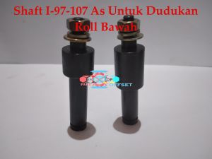 SPAREPART Mesin Offset Toko 810-820 Shaft I-97-107 As Untuk Dudukan Roll Bawah