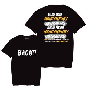 Kaos Bacot S.G.LCLTH Distro Pria Dewasa Baju Kata-Kata Viral Unik dengan Sablon DTF - Motif