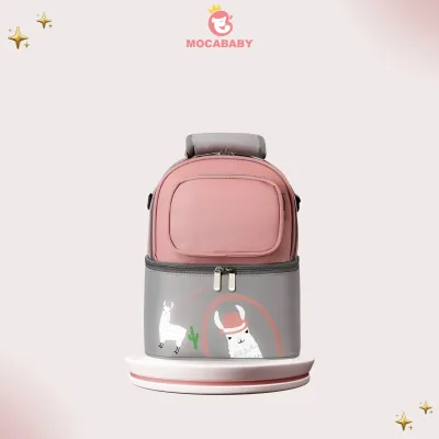 Mocababy Tas ASI cooler bag ASI tas penyimpanan asi diaper bag sling cooler bag Tas susu multifungsi tas makan siang dua lapis ASI tas isolasi termal tas penyimpanan tas es