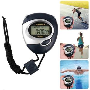 Professional Athletic Stopwatches Featuring Shockproof Construction And LCD Display High Accuracy Stopwatches