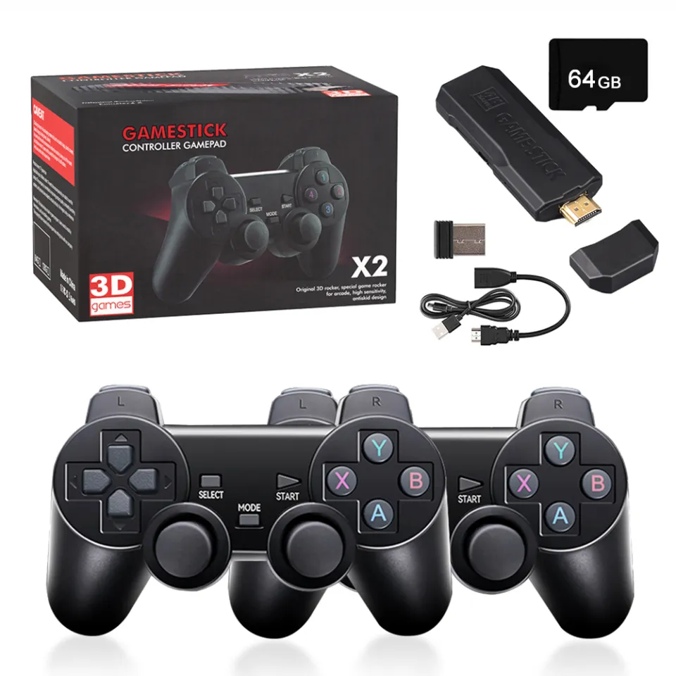 GD10 X2PLUS Game Console 4K Controller Game 2.4G Wireless Home Game Console  for PS1 FC GBA PSP Game Stick Built-in Games | Lazada PH