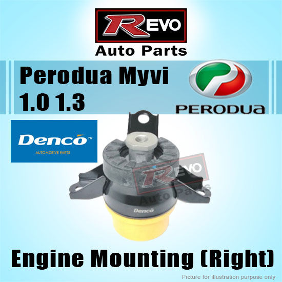 Denco Premium Engine Mounting Perodua Myvi Lama Myvi L Lagi Best Right Kanan Lazada