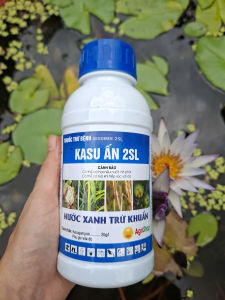 [VTNN TIEN KHOA] Trừ Nấm Khuẩn Trên Cây Trồng - Kasugamycin 2SL nước xanh ( BISOMIN hoặc KASU ẤN) chai 450ml