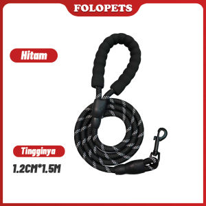 FOLOPETS Harness Anjing Tali Tuntun Rompi Anjing Breathable Harness Leash Anjing Besar Medium Pet Harness Dog Vest