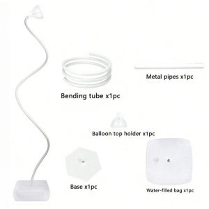 1.5/2.5M Free Bending Balloon Stand Adjustable Balloon Arch Kit Holder with Base Happy Birthday Wedding Party Needs Party Decorations