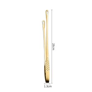 Stainless Steel Barbecue Clip Buffet Strawberry Clip Steak Tongs Kitchen Cooking Tools Accessories 24/28CM Non-Slip Barbecue Clip
