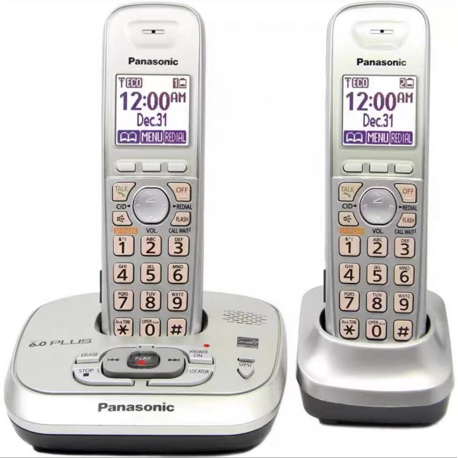 Panasonic KXTG4221N Expandable Telephone 4Way Call Capability DECT 6.
