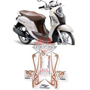 Striping Stiker Standar Set Motor Yamaha Fino Premium 2016
