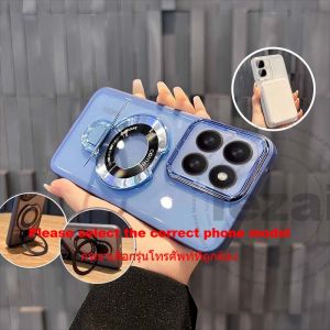 Case Honor 400 Smart 400Smart 5G Case Honor X7D X7 d Case with Magnetic Stand Holder Soft Shockproof Clear Luxury New Design