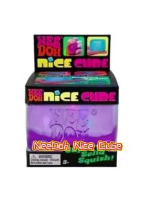 NeeDoh Nice Cube Schylling Squeezing toy Stress-relief sensory squeeze Stress-relief toys