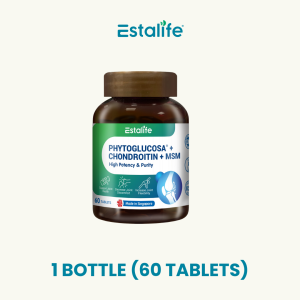 [NEW] Estalife Glucosamine + Chondroitin + MSM | Joint Pain Flexibility Supplement | 葡萄糖胺 | 60 Tabs