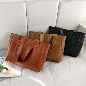 Ready Stock MICOLE SB2807 Korean Women Tote Bag Casual Lady Handbag Shoulder Bags Borong Beg Murah Wanita Perempuan