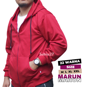 JAKET PRIA WANITA DEWASA JUMBO ZIPPER RESLETING HOODIE POLOS DISTRO PULLOVER KEREN KEKINIAN OVERSIZE SIZE M L XL XXL BAHAN FLEECE PREMIUM