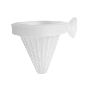 Fish Tank Bloodworm Cup Aquarium Feeder Cup Feeding Plastic Funnel Conical Cup Aquarium Cone Feeder
