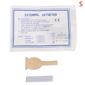 Male External Catheter Medical Sterilized Latex Catheter Urine Collector Elderly Incontinence Urinary Latex Sleeve 20/25/30/35MM
