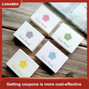 【CANAMEK】 100 cái lốc có thể gập lại bao bì thẻ giấy đầy màu sắc hoa thẻ cho handmade trang sức bán lẻ treo tag hoa hiển thị các tông