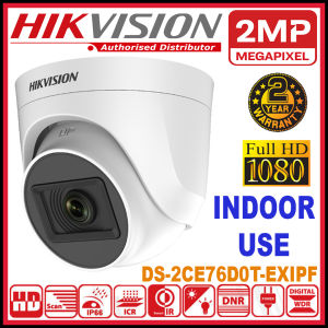 HIK HIKVISION 2.0MP 1080P Full HD Indoor IR INFRARED Dome 2MP Camera 4 IN 1 DS-2CE76D0T-EXIPF Support Night Vision View