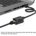 Đầu nối cáp mạng RJ45 Cat5 Cat6 Giagabit - Cục nối và khuếch đại dây mang LAN cổng RJ45. 