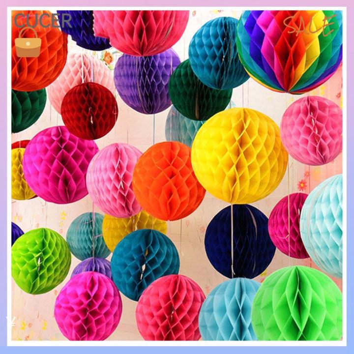 Cbt Babyshower Wedding Kid Birthday Party Hanging Honeycomb Balls