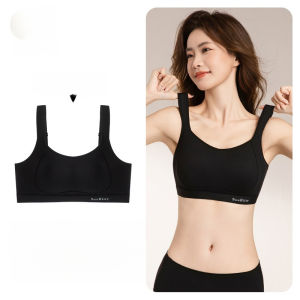 【OFFICIAL】 Seamless Sports Bra Support Gather Shock-absorbing Sports BraMicro-compression Seamless Support Bra