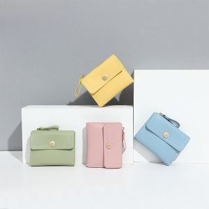 กระเป๋าสตางค์ใบสั้น หนัง