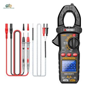 AC/DC Clamp Meter Overload Protection Current Voltage Diode Multimeter Professional 600A Digital Multimeter for Home Office Use [Winnereco Lifestyle]