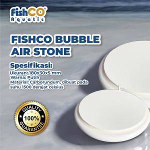 Fishco Batu Aerator Nano Air Stone Buble Plate 180mm
