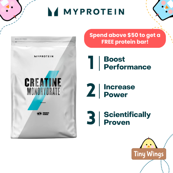 Myprotein Creatine Monohydrate Tablets [Authentic] Myprotein Creatine Monohydrate, Creatine Monohydrate Powder