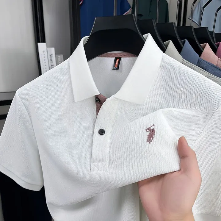 Men%20Summer%20Polo%20Shirt%20Business%20Casual%20Short%20Sleeve%20Loose%20Fit%20Tshirt%20Solid%20Color%20Embroidered%20Collar%20Top%20-%20Image%208