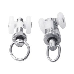 20ชิ้นลูกกลิ้งม่านหมุน360องศาและเรียบลื่นและลดเสียงรบกวนช่วยเพิ่ม Comfort อลูมิเนียม/พลาสติก