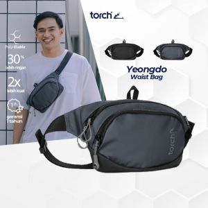 TORCH Yeongdo Tas Pinggang Selempang Ringan Anti Air Pria Wanita - Waist Bag Waterproof