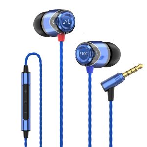 SoundMAGIC Tai Nghe Nhét Tai Có Dây E10C Có Micrô Tai Nghe Âm Thanh Nổi HiFi Tai Nghe Nhét Tai Cách Ly Tiếng Ồn Âm Trầm Mạnh Mẽ Dây Không Rối 4 Màu