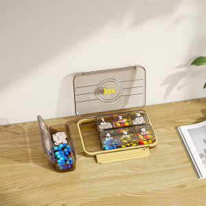 HKStorage 7/21/28กริดรายสัปดาห์แบบพกพากันน้ำ Pill Case Organizer กล่องเก็บยา Pill Dispenser แท็บเล็ต Pill Box