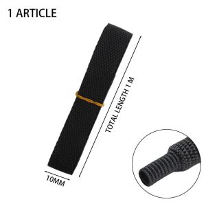 5M Insulated Braid Sleeve / Polyester Fiber Heat Shrink Tube Cable Cover / Expandable Cable Sleeve Wire Gland