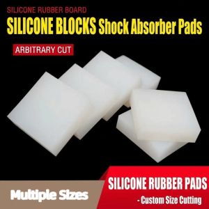 MODERNLUX 1010cm Silicone Sheet High Temperature Resistance Translucent Silica Gel Plate Anti-Slip Silicone Gasket