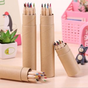 SHUNAICHI 12 Colors Colored Pencil Set With Box Sketch Wood Pencils School Drawing Sketching Supplies Student Gifts  Art Drawing Pencils