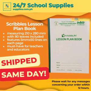 Scribbles Lesson Plan Book 210 x 280 mm 80 leaves 5mmx50 lines