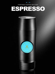 Portable espresso machine rechargeable battery manual extraction Italian car outdoor travel cup capsule machine coffee machine