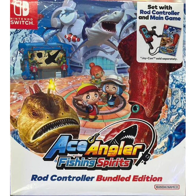 Ace Angler: Fishing Spirits Rod Controller for Nintendo Switch