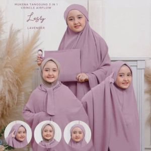 MUKENA ANAK TANGGUNG 3IN1 CRINCLE AIRFLOW LESTY CRINGCLE