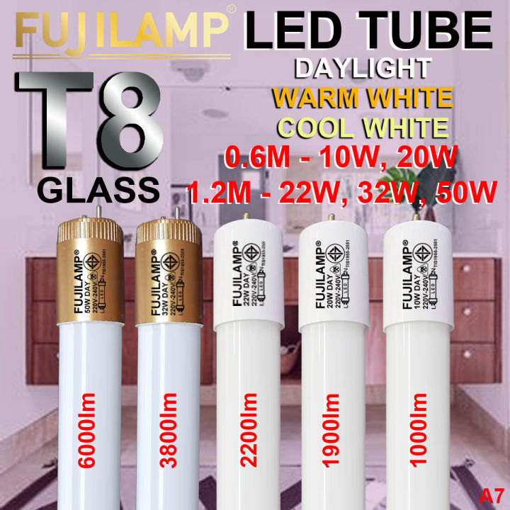 Local Seller 5 pcs LED Tube Light 22W 24W 30W 32W 50W 1200MM 4FT