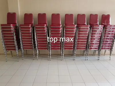 KURSI SUSUN RANGKA CHROUM STENLISS KURSI TUMPUK KURSI MODEL FUTURA KURSI PESTA KURSI GEREJA KURSI TENDA KURSI MEETING