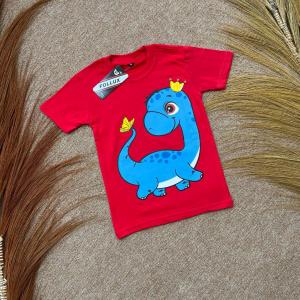 Follux - Baju Kaos Anak Karakter Dino Bestseller Usia 1-10 thn Bahan Katun Combed 30s