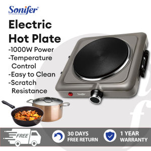 Sonifer Electric Hot Plate 1500W Electric Stove 5 Gears Control Ceramic Cooktop for all pots & pans