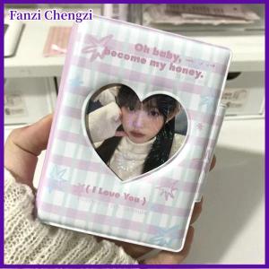 Fanzi Cute 3-inch Single Card Bag Star Chasing Card Book Love Bean Small Card Insert Style Polaroid Photo Album Storage Book