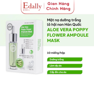 Mặt Nạ Dưỡng Trắng Da Lô Hội Non The Nature Book Hàn Nhập Khẩu Chính Hãng