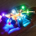 【Snuggery】10Pcs Rotating Illuminated Miniature LED Button Lights Bead for Party Bar Atmosphere Decoration Mini Electronic Small Colored Lamp. 