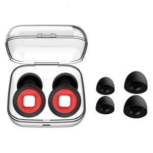 Reusable Noise Reduction Concert Ear Plugs Ear Protector Reusable Silicone Ear Plugs for Sleep Noise Cancelling