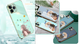 Ốp Lưng Điện Thoại Cho Vivo V20/V20 2021 V2025 V2024 V2040 V2043 Ốp Lưng Họa Tiết CẠNH VUÔNG Mũ Hoạt Hình Dễ Thương + Ốp Lưng Điện Thoại Mạ Sang Trọng Mạ Mềm